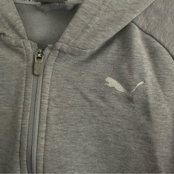 Size M Puma Grey RTG Full Zip Up - Picture 5 of 8
